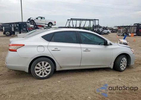 2013 Nissan Sentra S from USA, damaged, VIN 1N4AB7AP2DN907902